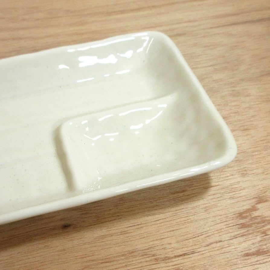 2個セット キャサリン仕切付 半月長皿 さんま皿 プランドパリ/ イマン マニー 2個セット キャサリン仕切付 半月長皿 さんま皿 プランドパリ/ イマン