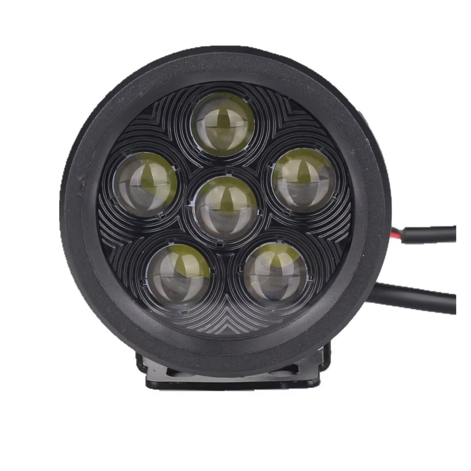 FARO PRINCIPAL Para Jeep SUV ATV Barcos Coches Camiones 4D 3,5 Pulgadas 18W Proyector Led Redondo Luces Trabajo Offroad Pod Spotlight Faros Delanteros(1 pcs 18W)