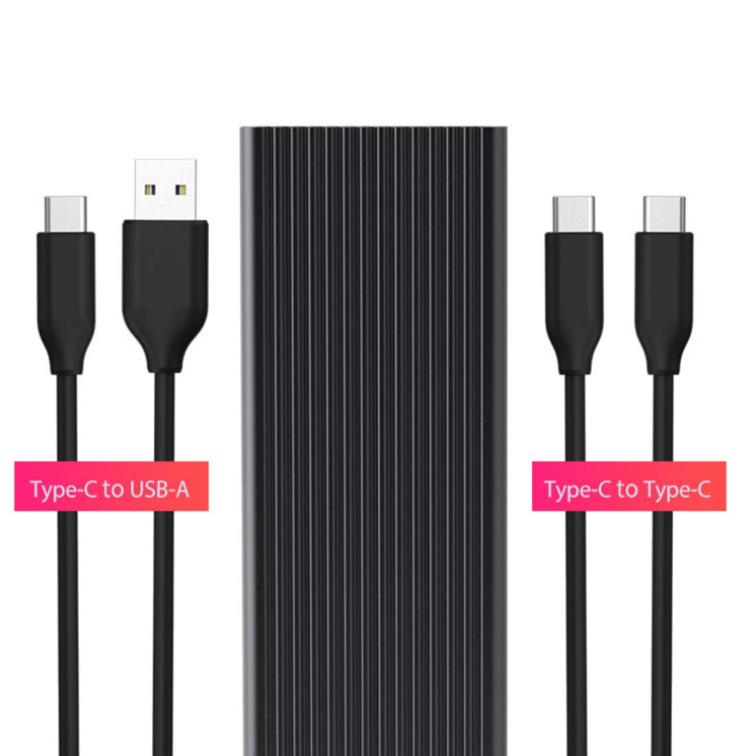 Buy Blueendless Portable SSD Hard Disk Case M.2 to Typec USB 3.1 NVMe