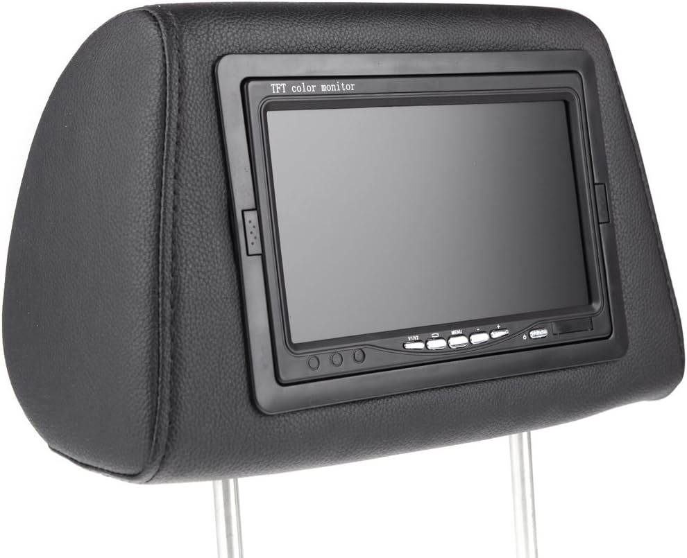 RavTech(TM) 2pcs Universal 7" HD 800*480 TFT Car Headrest
