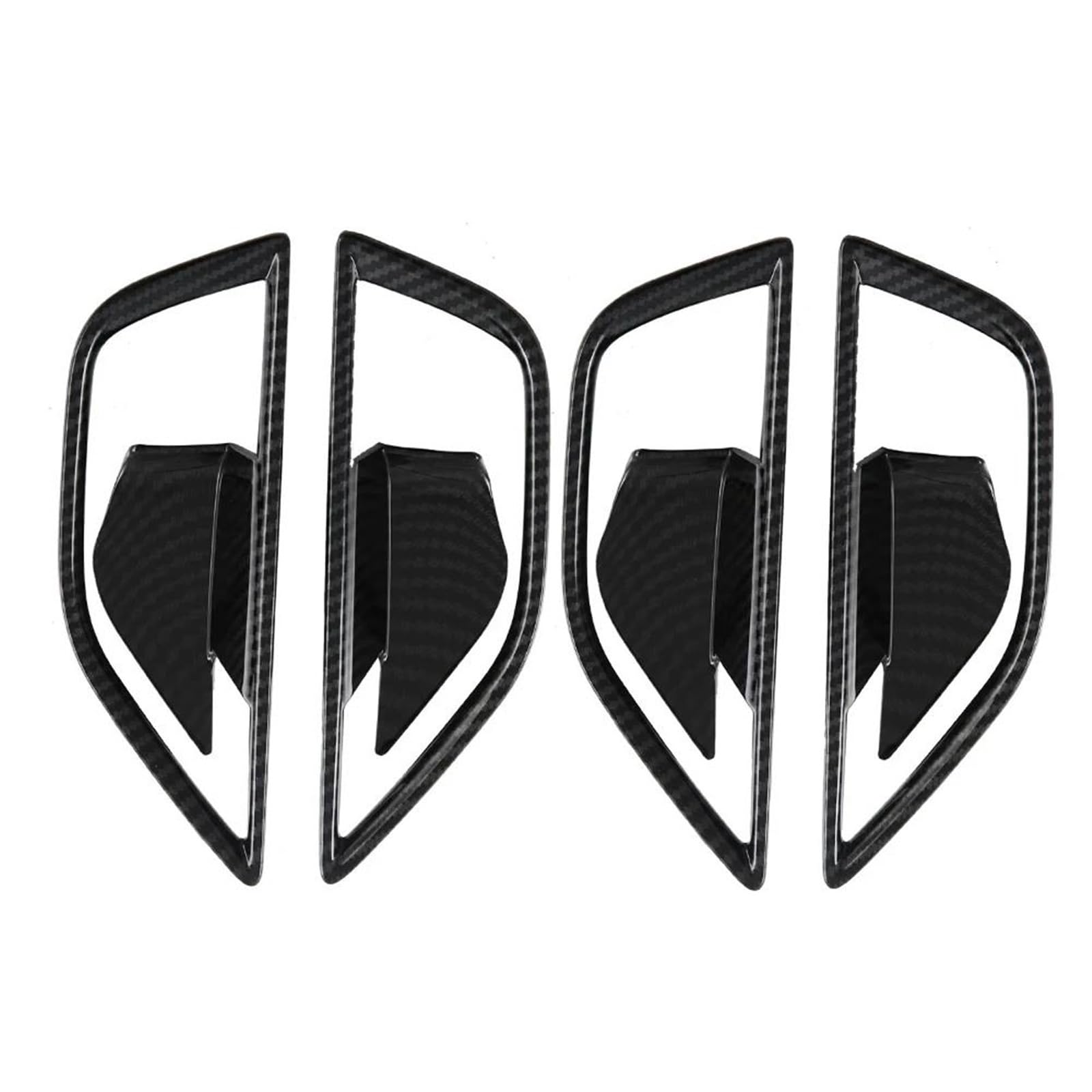 NBVVRTF Car Interior Stickers for Subaru for Crosstrek 2023 2024 Car Styling 4Pcs Car Interior Door Handle Bowl Cover Trim