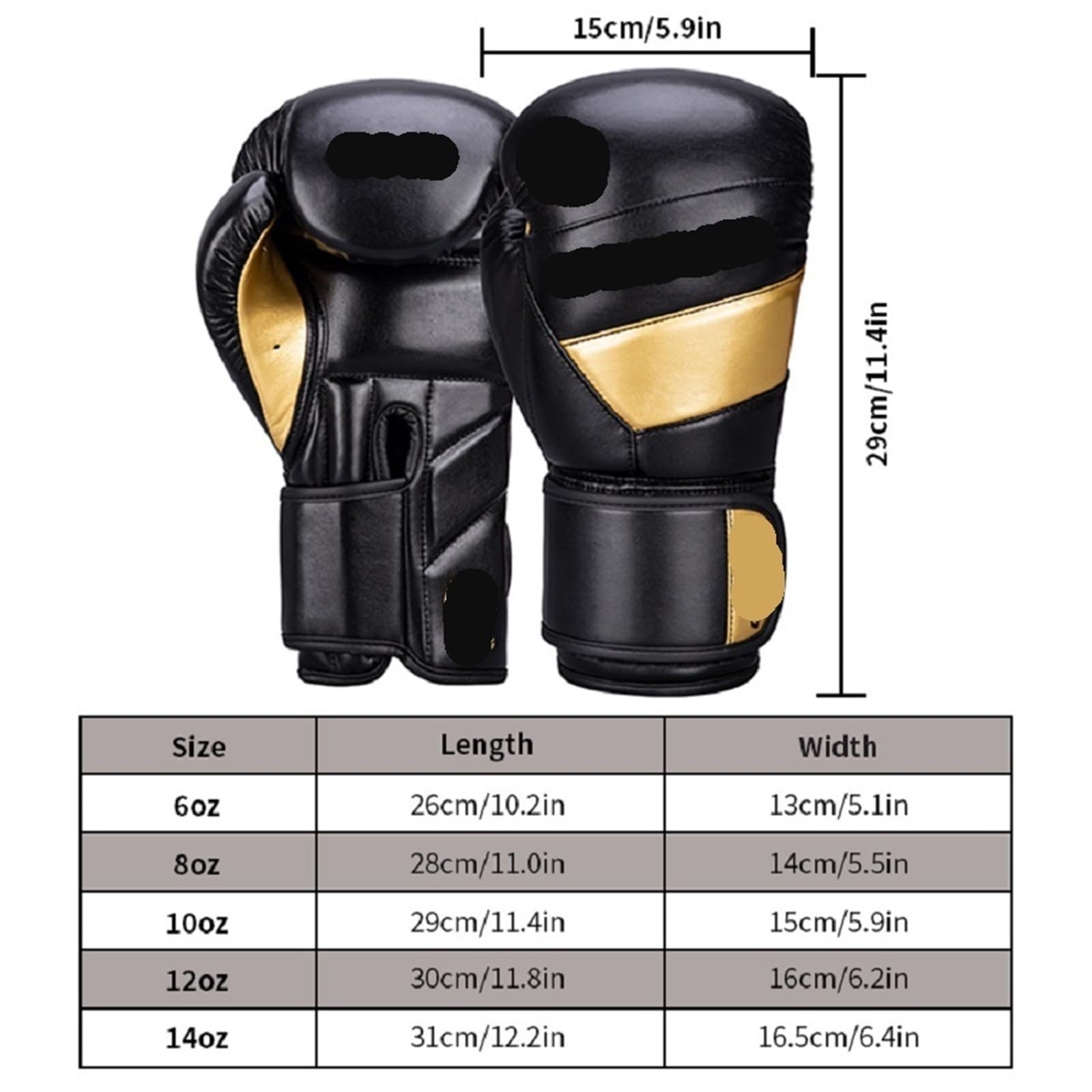 Guantoni da Boxe Guanti da boxe in pelle PU resistenti all'usura e traspiranti for l'allenamento Sanda, guanti combattimento protettivi ispessiti