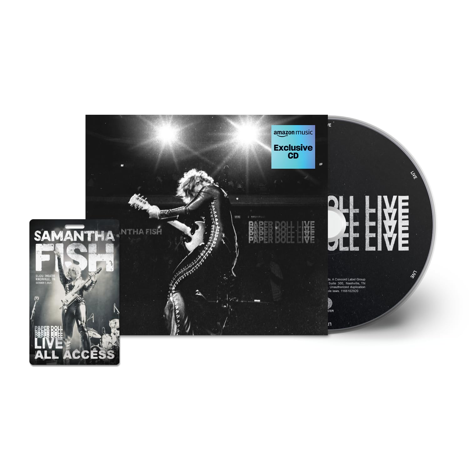 Photo 1 of Paper Doll Live [CD/Tour Laminate] [Amazon Exclusive] by Concord Music Group