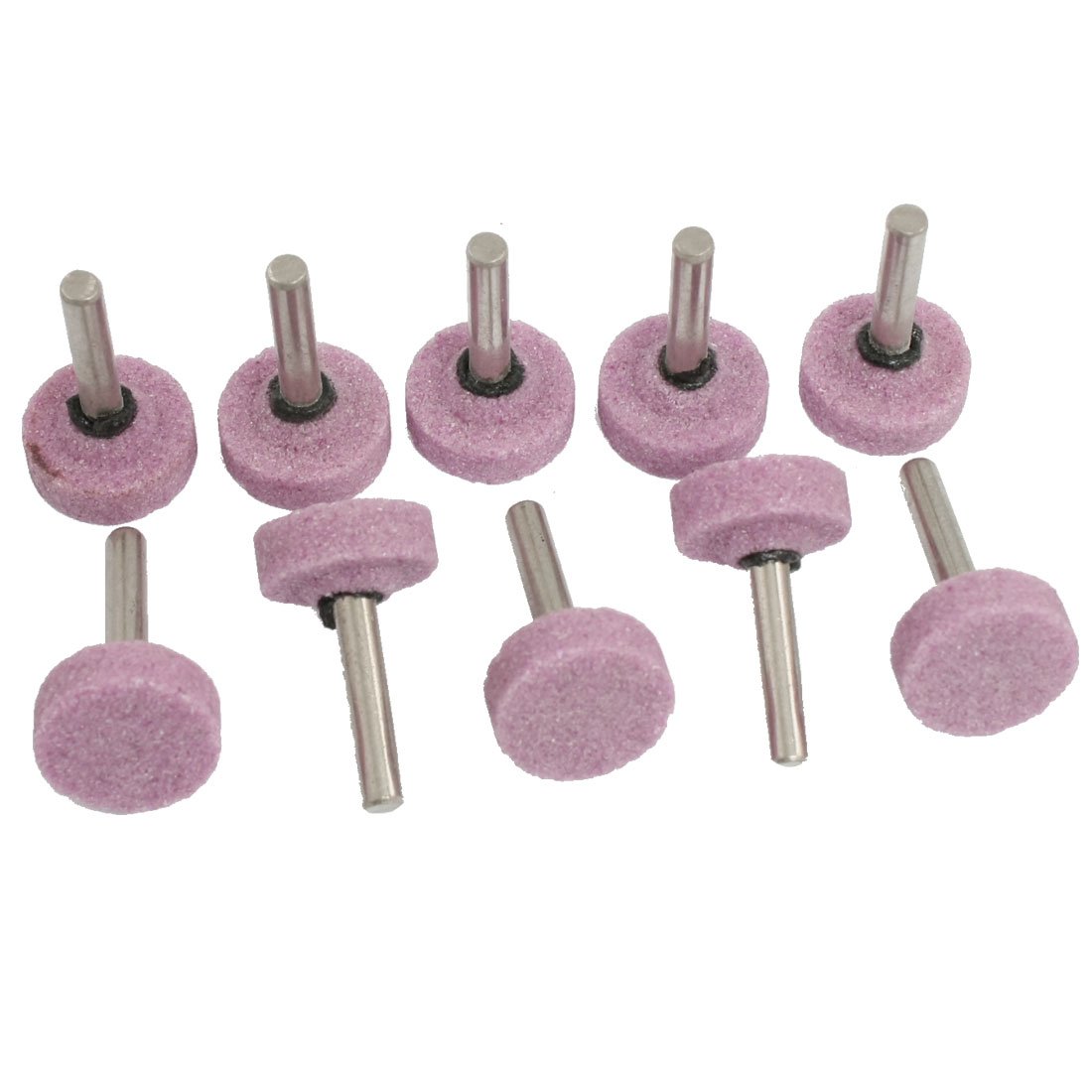 Aexit 25mm x Body Repair Tools 10mm x 6mm T Head Wheel Grinding Bit Polisher Mounted Point Grinders & Polishers 10 Pcs