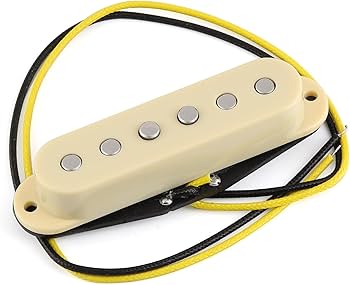 Amazon.co.jp: FLEOR シングルコイル ピックアップ アルニコ 5