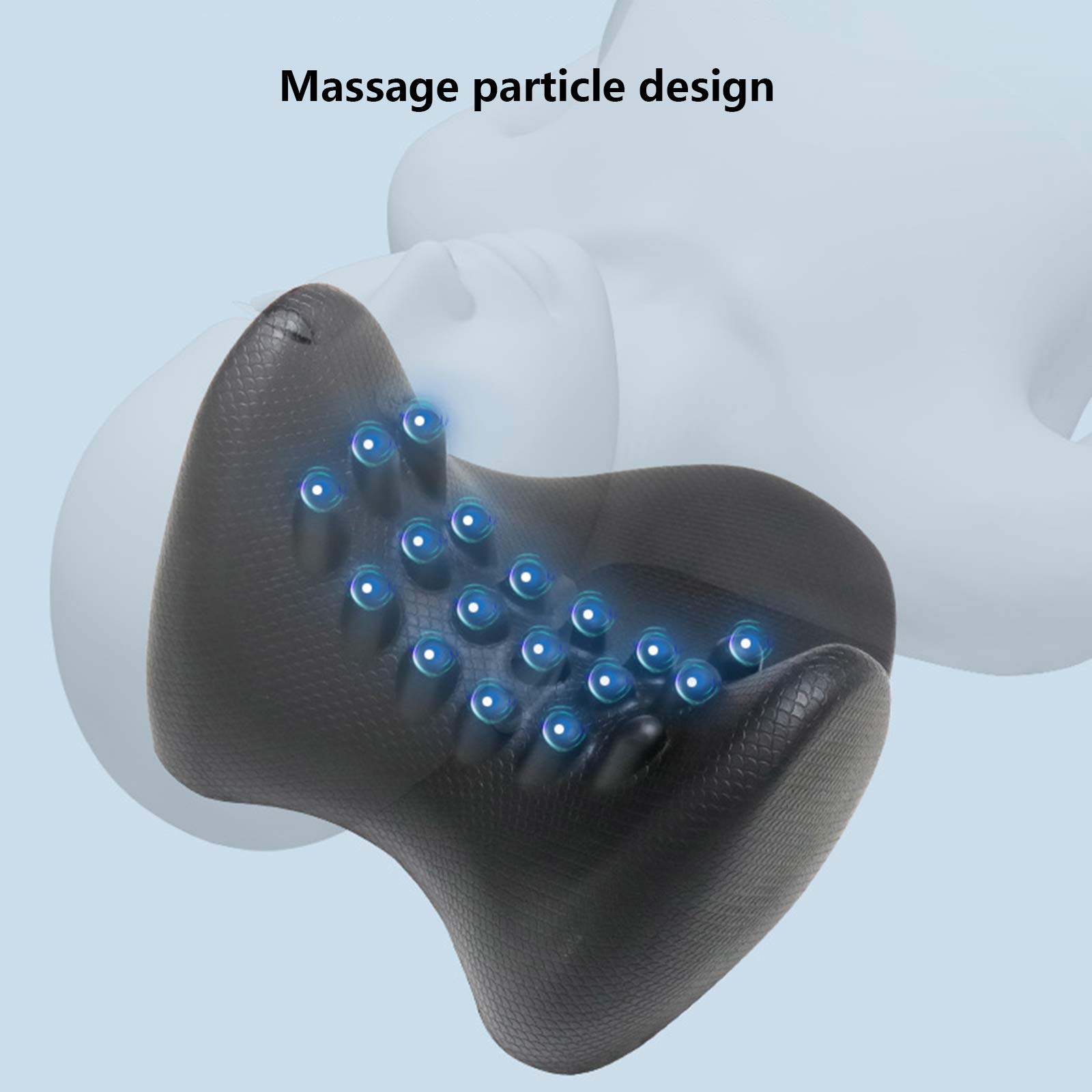 Dispositivo di trazione del Collo, Collare per barella del Collo, Supporto cervicale Morbido Regolabile, fornisce Supporto per Il Collo per alleviare Il Dolore al Collo