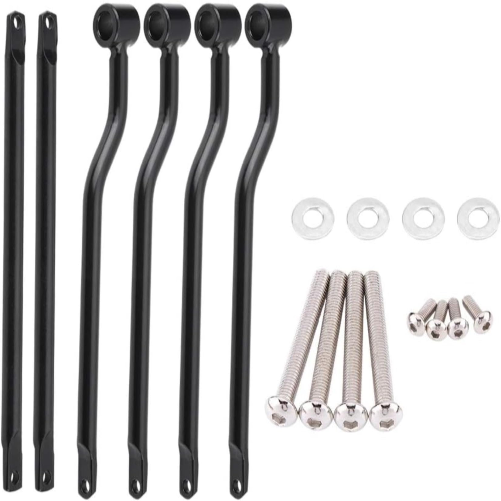 Supporto laterale per borse da sella, accessorio per barre di supporto per staffa di montaggio per borsa da sella laterale universale per moto