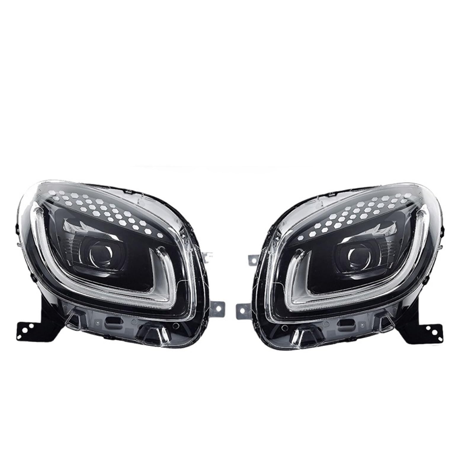 Fari Anteriori Intelligenti con luci diurne per Smart 453 Fortwo Forfour Accessori per Auto