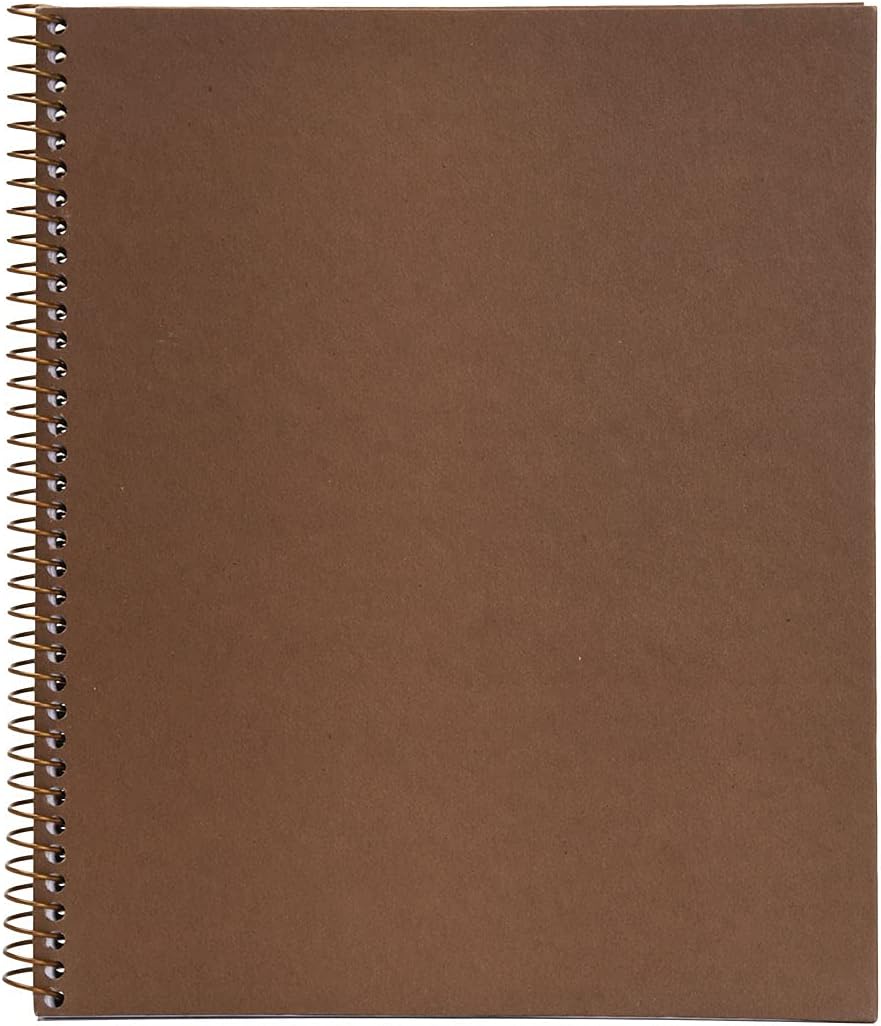 Mintra 100% Recycled Notebooks (Letter Size (8.5in x 11in), Solid Set 3pk)