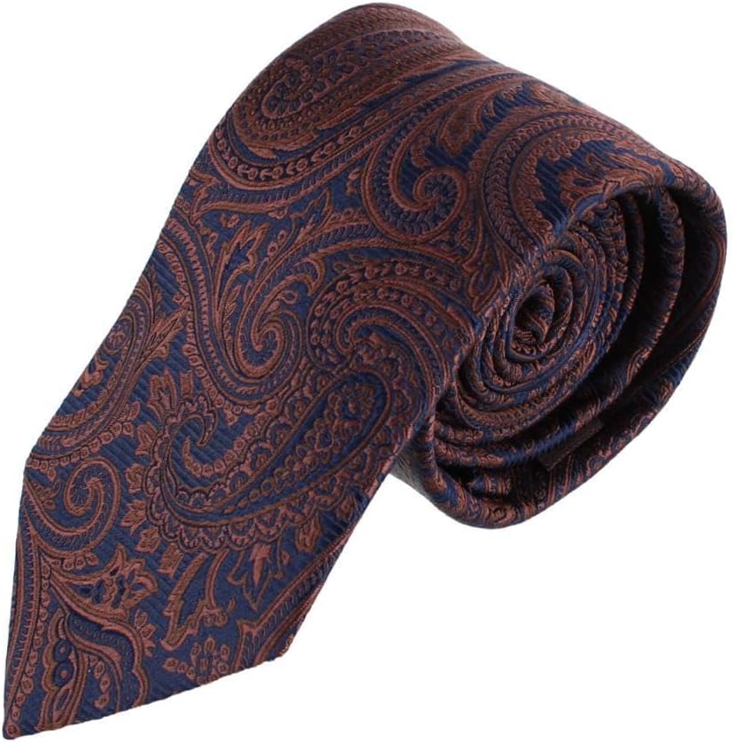 Trafalgar Men's Sobee Paisley Silk Necktie