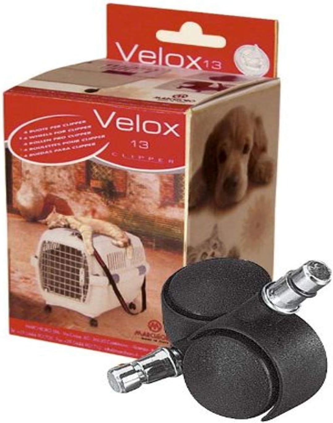 Marchioro Velox 13 Clipper 123 Wheels for Pet Carriers