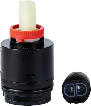 Shower Cartridge Replacement for Tub/Shower Faucet Mixer Valve and Ceramic Single Lever Valve Compatible with SRSUNRISE 3.07" H X 1.57" W Replace# N40HKC