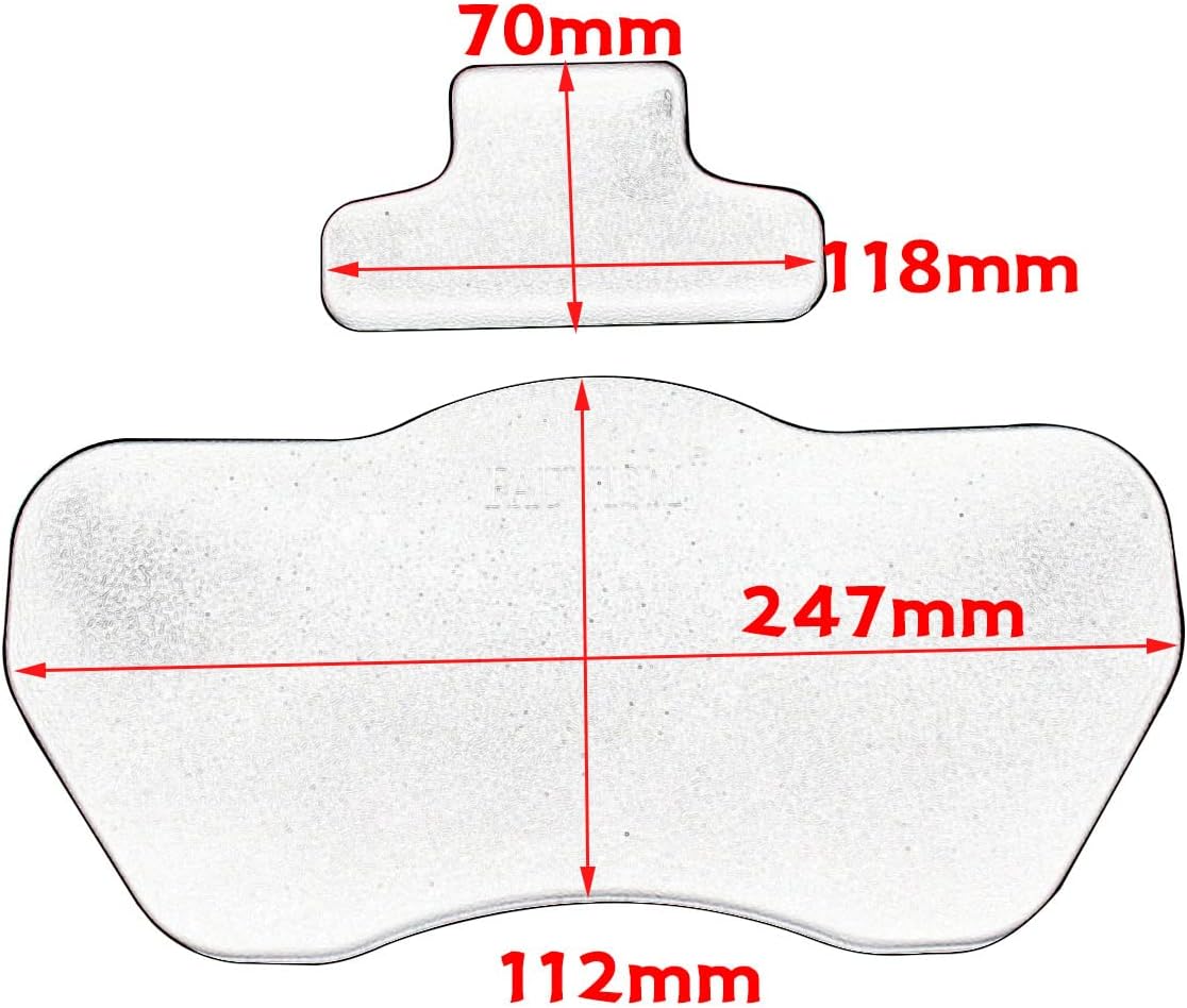 Rear Top Case Box Cushion Pad for F800GS F800 GS ADV R1250GS R1200GS R1200 GS Adventure,Passenger backrest pad Trunk Sticker for F700GS F750GS G310GS G310R