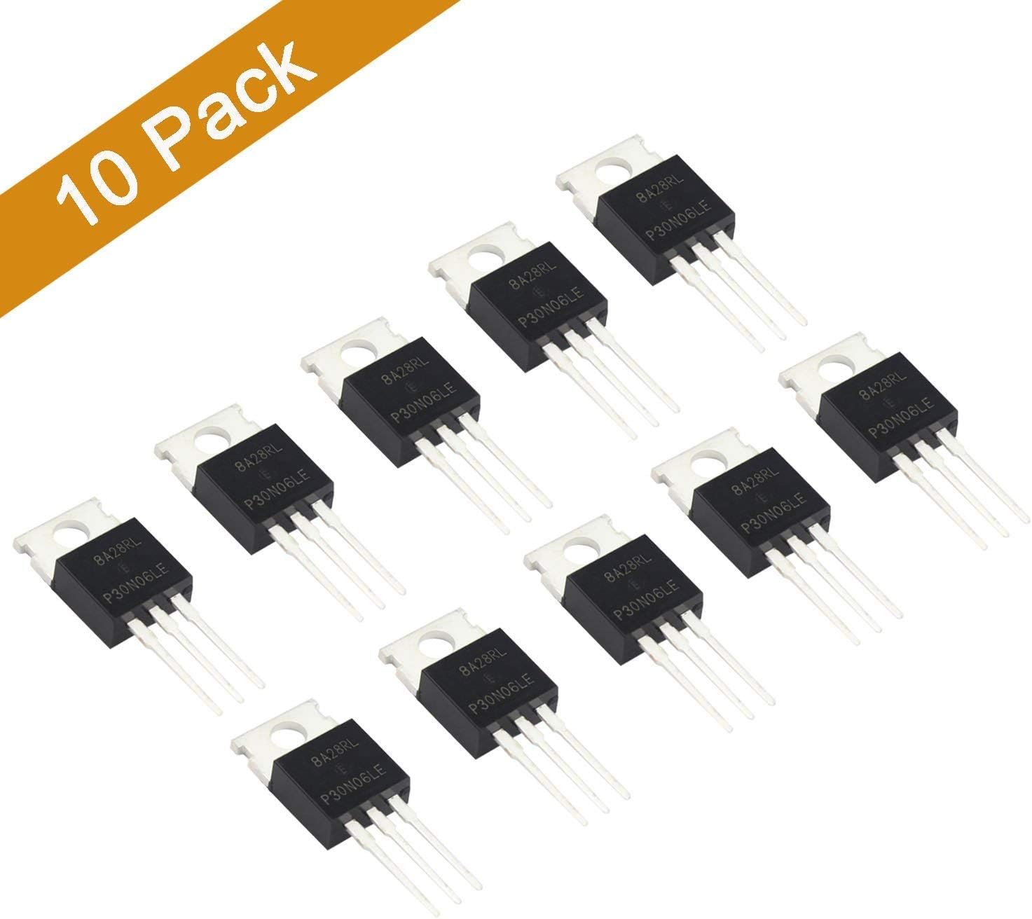 PENGLIN 10ШТ RFP30N06LE N-канальный силовой MOSFET P30N06LE 30N06 Логический рычажный транзистор 30A 60V TO-220, фото 2