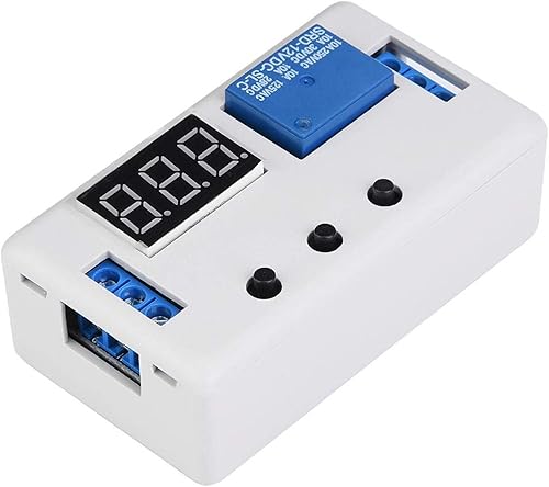 Miniatura 5 de Módulo ajustable del interruptor de control de la automatización del tablero del temporizador de la pantalla LED de 12V