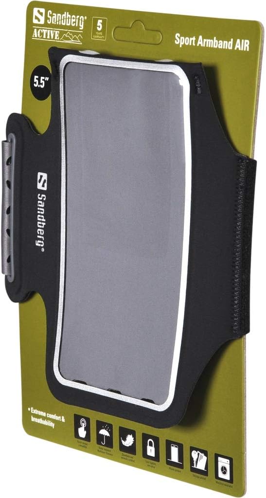 Sandberg Sports Armband AIR 5.5 '', Black