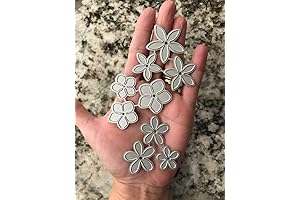 9 Pcs Flowers Leaves Cutting Dies