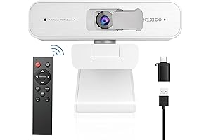 NexiGo 2K Webcam: Zoom Certified and Feature-Packed