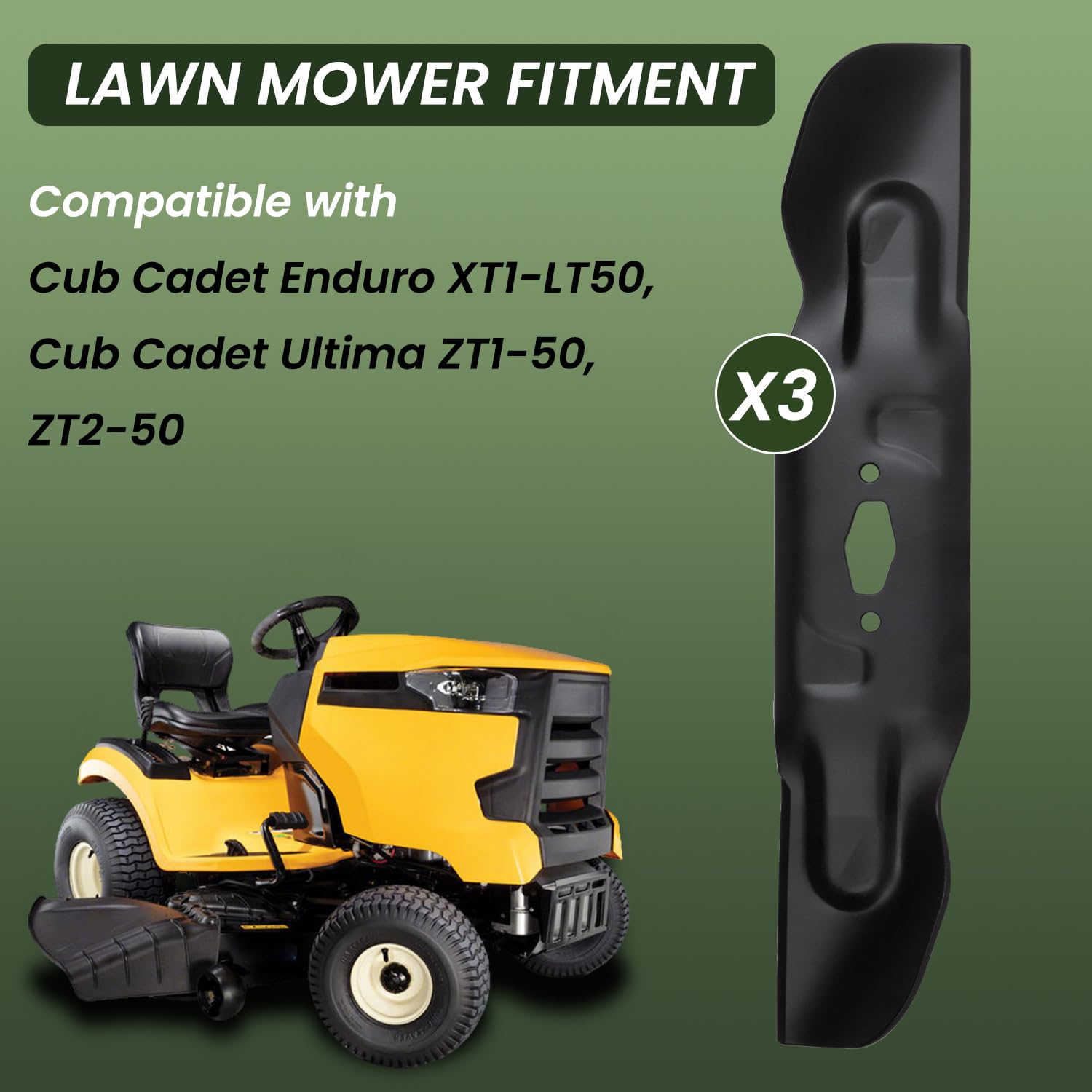 Amazon.com : Prosentuo 742P05094 Lawn Mower Blade Compatible with