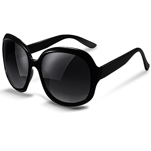 miyya Bug Eye Oversized Polarized Sunglasses Womens, Trendy Retro Sun Glasses for Women 2025, Oversized UV Protection Shades