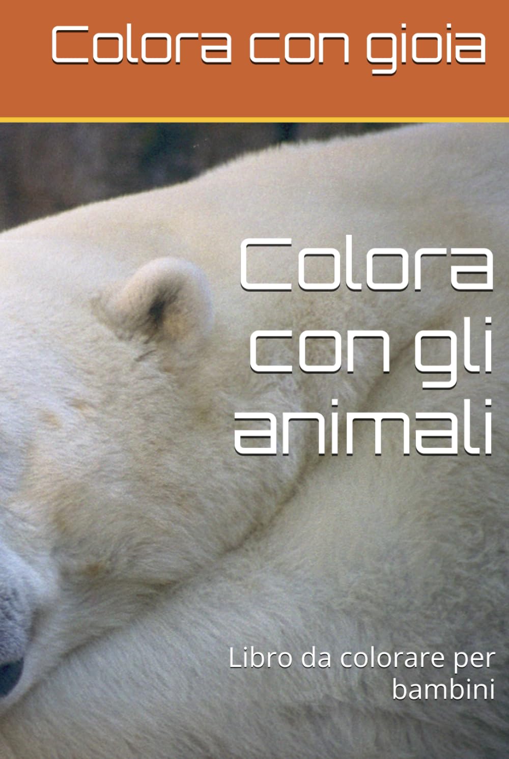 Colora con gli animali: Libro da colorare per bambini