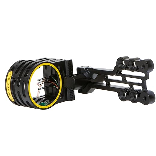 Trophy Ridge Fatal Archery Bow Sight, Ambidextrous, 3-Pin 0.019