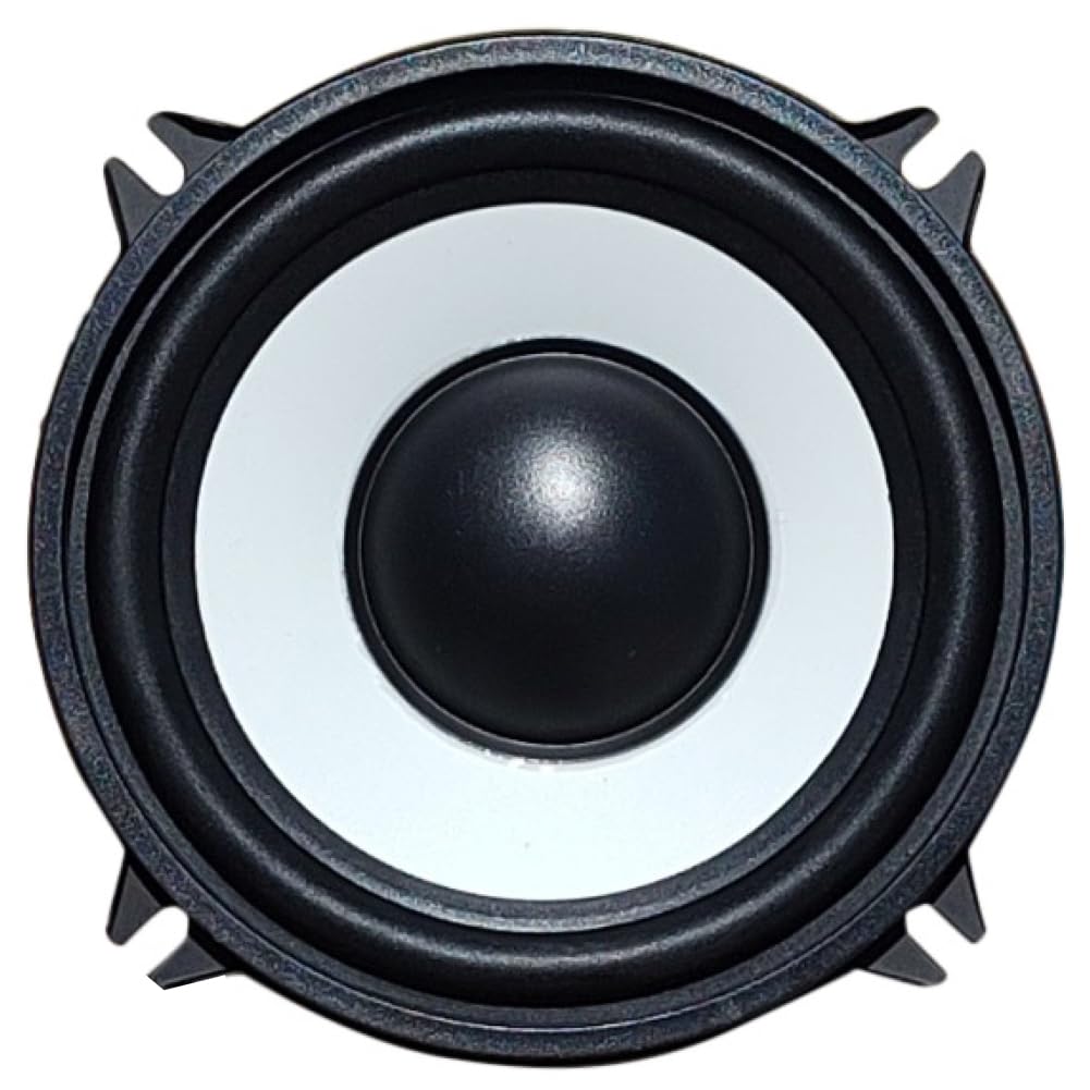 MASTER AUDIO 1 MA13BT/8 professioneller weißer tieftöner 13,00 cm 130 mm 5" 80 watt rms 160 watt max 8 ohm gummiaufhängung empfindlichkeit 91 db zu Hause, 1 stück
