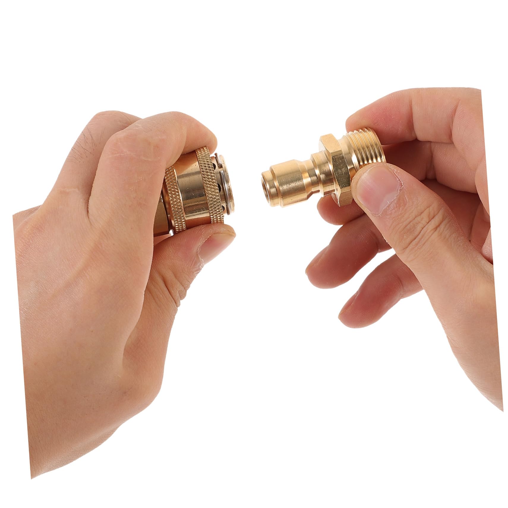 Ciieeo 5paia Raccordo Rapido per Tubo da Giardino Connettore per Idropulitrice Installazione Facile e Sicura per Irrigazione e Lavaggio Auto