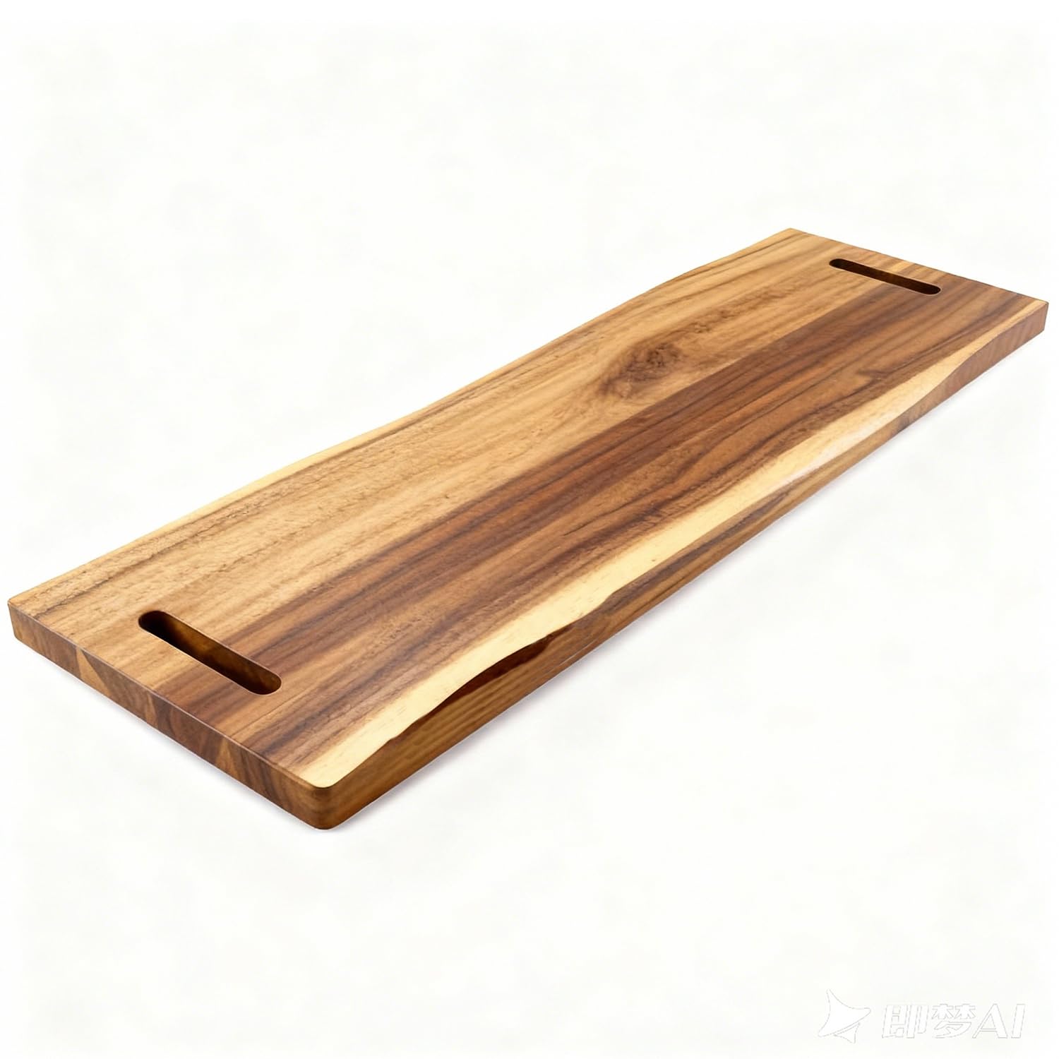 Planche à charcuterie bois acacia grand plateau service rectangulaire