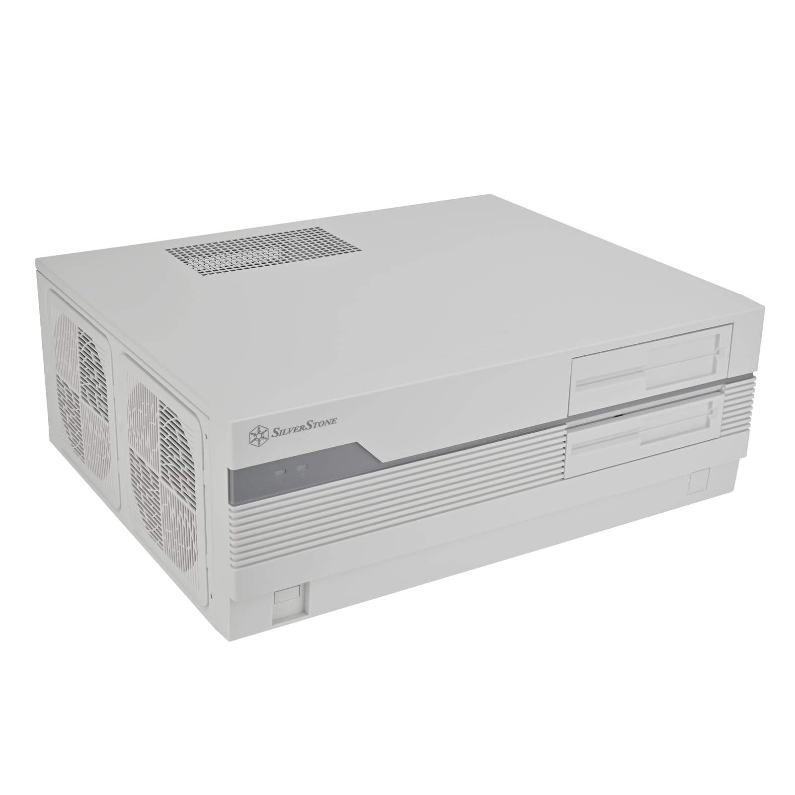 Silverstone SsT-Flp01w Computer Case Htpc Bianco (silverstone SsT-Flp01w Computeretui Ht)