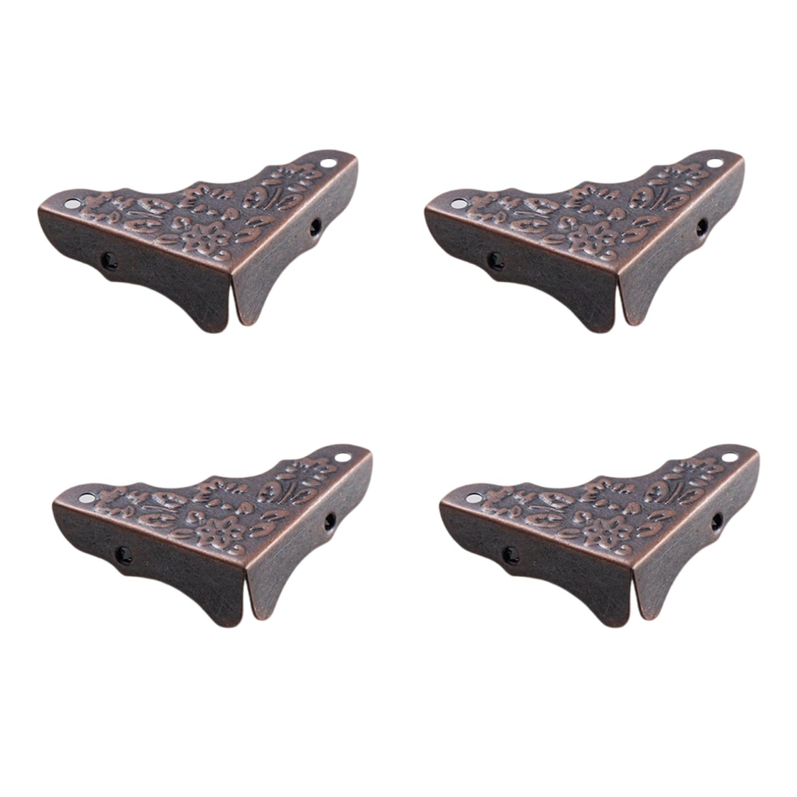 Xjdzineq Sturdy Iron Gifts Box Corner Covers Prevents Wear and Tear Portable for Elevating Packaging on Special Occasions Iron Corners