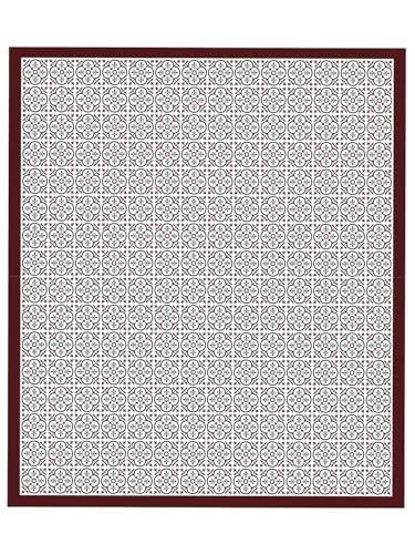 Image of LIVING ROOTS Jaipuri Hand Block Print King Cotton Bedsheet 86 * 104 inches (7 * 8.5 feet) with 2 Pillow Cover | 210 TC | Rich Fast Colour with No Colour Bleeding | (034-A)