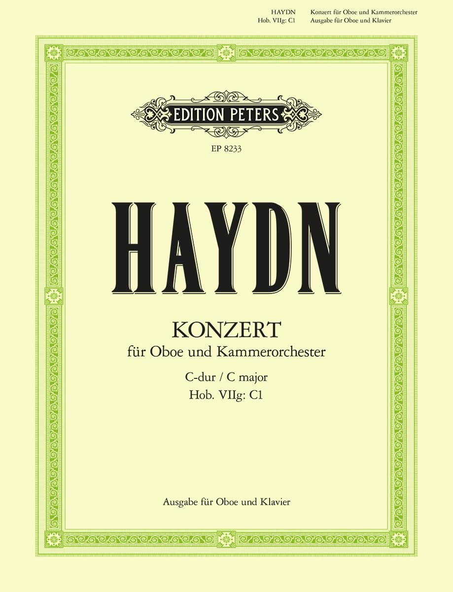 Konzert für Oboe und Orchester C-Dur Hob. VIIg:C1