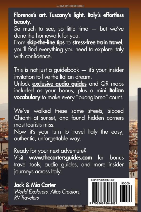 Florence & Tuscany - Your Travel Guide 2026: Best Itineraries, Train and Transportation Tips, Skip-the-Line Strategies, Local Food & Wine, Maps, Must-See Towns and Tuscany Hidden Gems - Image 2