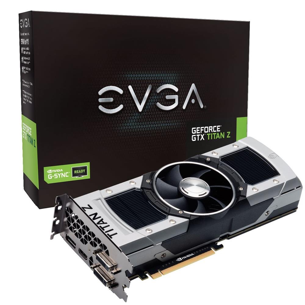 EVGA NVIDIA GTX TITAN Z Graphics Card (12GB, 768 Bit, DDR5, HDMI