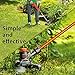 String Trimmer Line for Black and Decker Trimmer/Edger, AF-100, 6 Spools , 1 Cap , 1 Spring