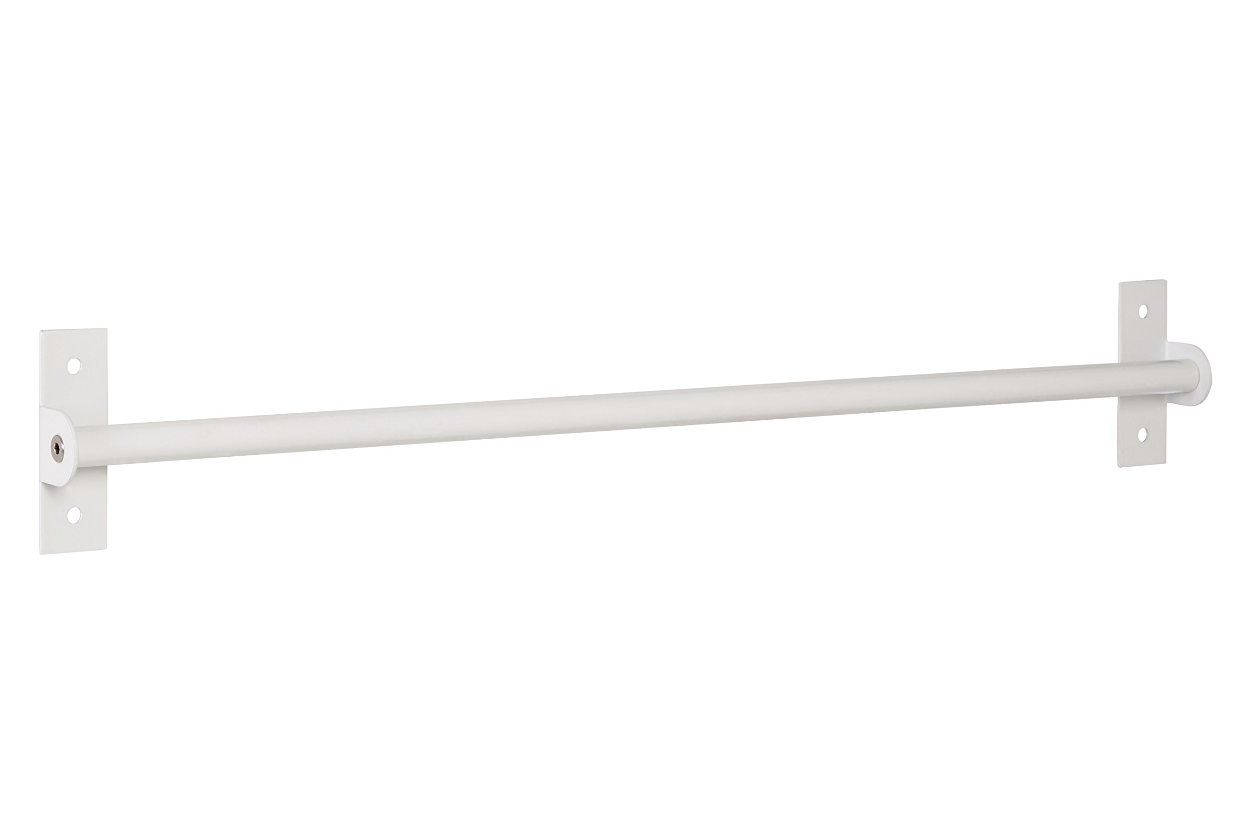 Premier Housewares Sorello Hanging Rail, Iron, White, 4 x 60 x 9 cm
