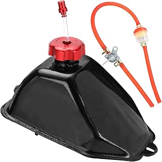 Upgraded Metal Gas Fuel Tank Cap for 50cc 70cc 90cc 110cc 125cc ATV Coolster Taotao ATA-110B Chinese Quad 4 Wheeler PeaceSport Roketa Kazuma BMS Yamoto Baja Sunl Riding lawnmower Buyang Parts