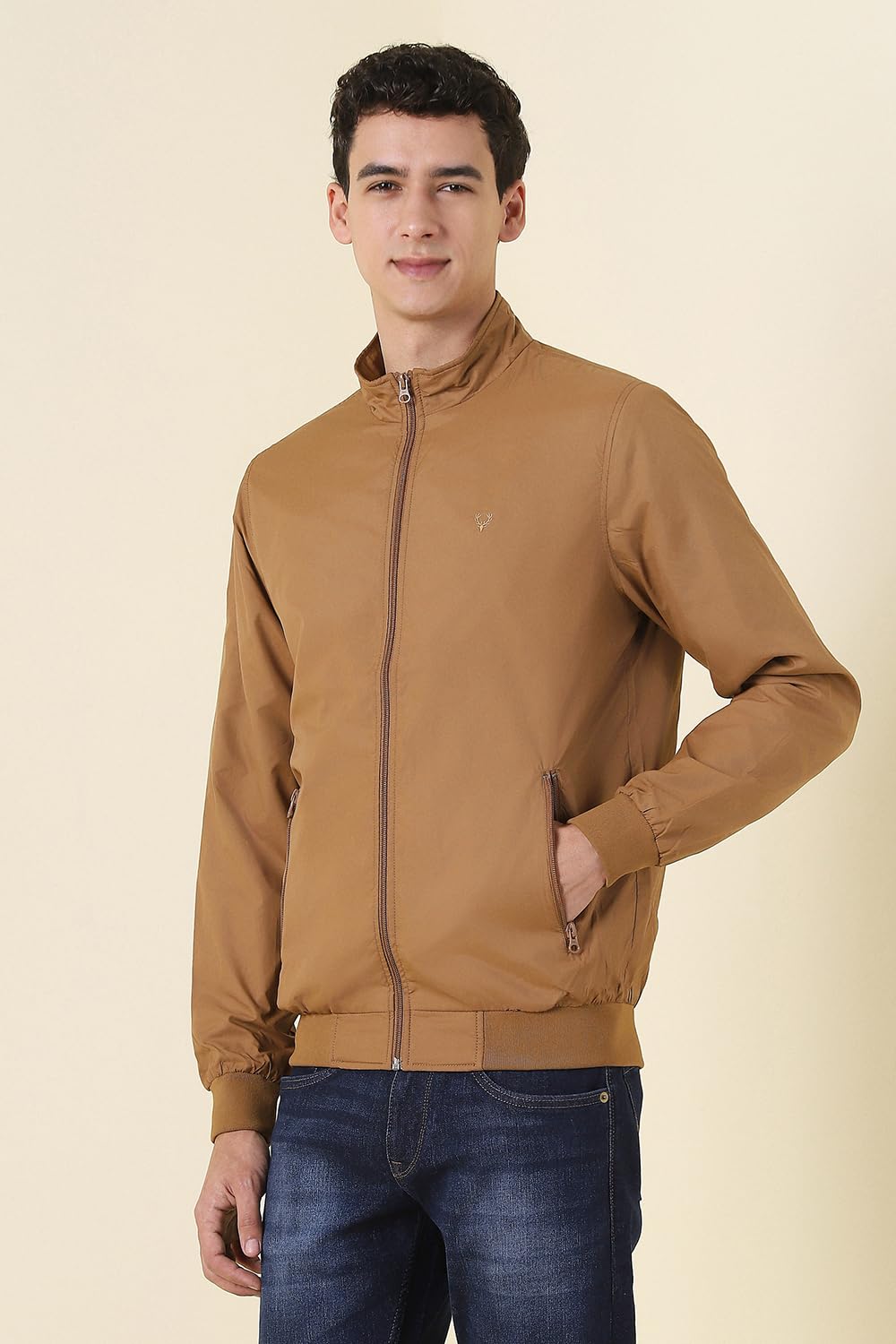 Allen Solly Brown Jacket