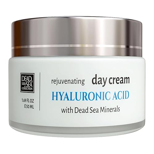 Dead Sea Collection Crema de día rejuvenecedora con ácido hialurónico - Crema hidratante facial con ácido hialurónico - Crema reafirmante con