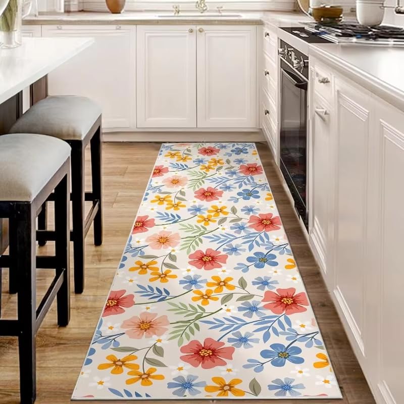 Tapis de couloir antidérapant pour sécuriser l'entrée de maison