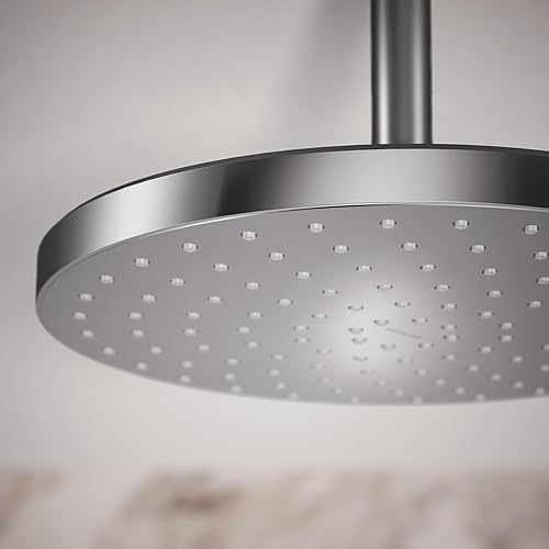 Miniatura 30 de Kohler 76465-Y-BN Awaken Cabezal de lluvia de una sola función, 2.5 gpm, níquel cepillado vibrante Vibrant Brushed Nickel,Negro mate,Bronce frotado