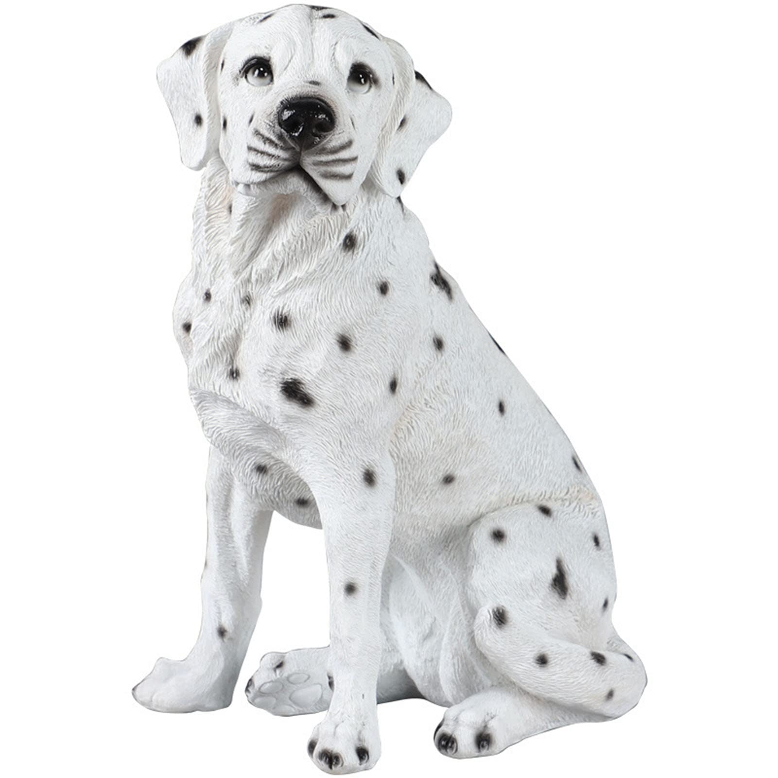 Ornements de jardin et statue de chien en résine pour pelouse extérieure