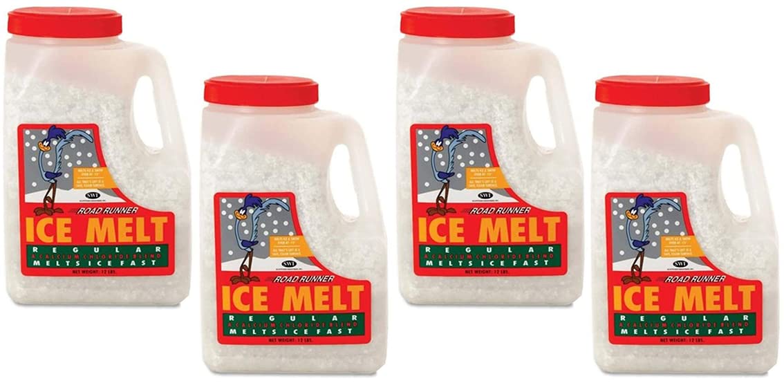 12J-RR Road Runner Premium Ice Melter, 12-Pound (Four Pack)