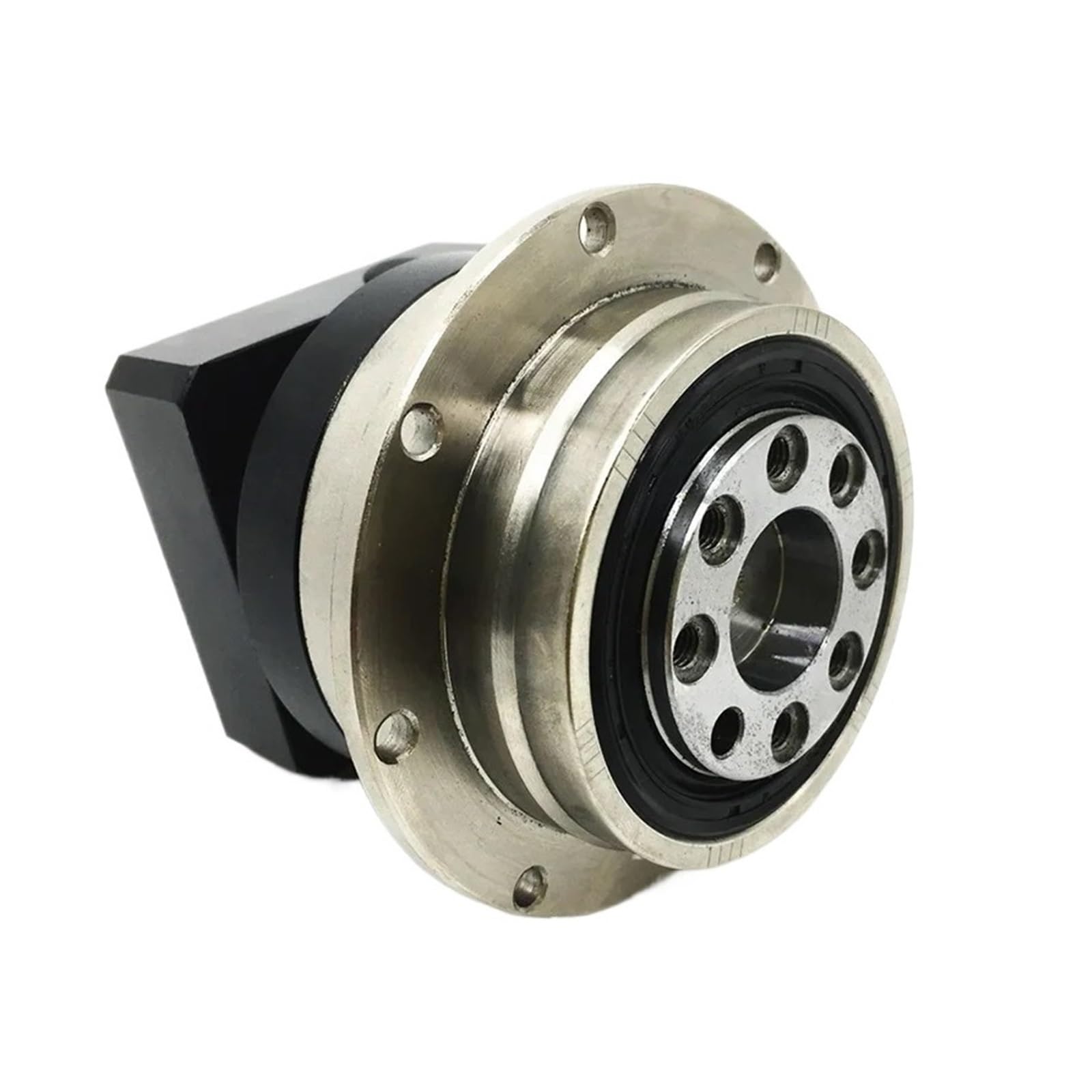 Réducteur de plate-forme rotative avec engrenages hélicoïdaux, rapport de boîte de vitesses 3:1 ~ 100:1 pour servo planétaires Nema23/Nema60/80/90/130, 3 ≤Arcmin (entrée PLX060-6,35 mm, Ratio 40 to 1)