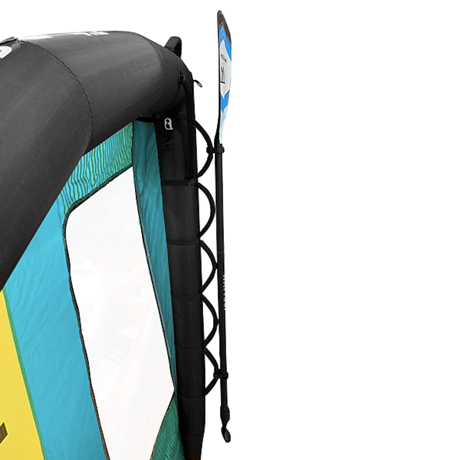 WATTSUP - Ala Wing WingsUP 4,2 m - PB-WWNG42 - Ala di trazione in nylon resistente con attacco in velcro facile - Ideale per Wing Foil, Wing Snow, Wing Skate, Wing Sup - Borsa & Leash Incluso