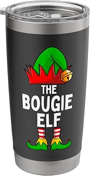 Bougie Elf Matching Family Christmas Stainless Steel Insulated Tumbler