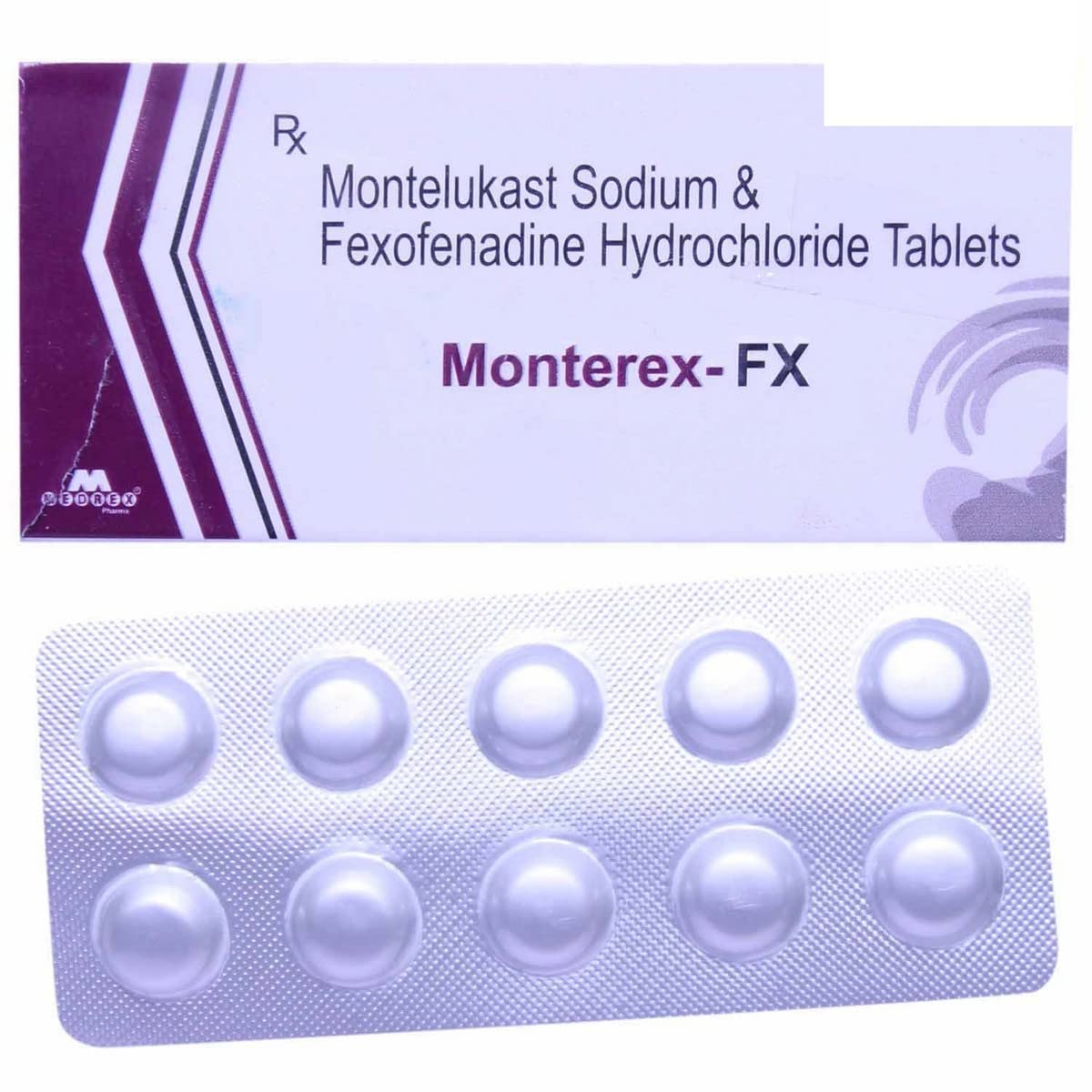 Monterex FX - Strip of 10 Tablets