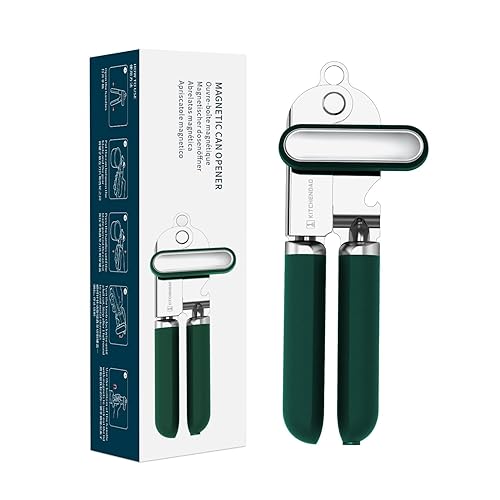 KITCHENDAO Manual Can Opener, Super Sharp Sandvik 12C27 Blade, Handheld