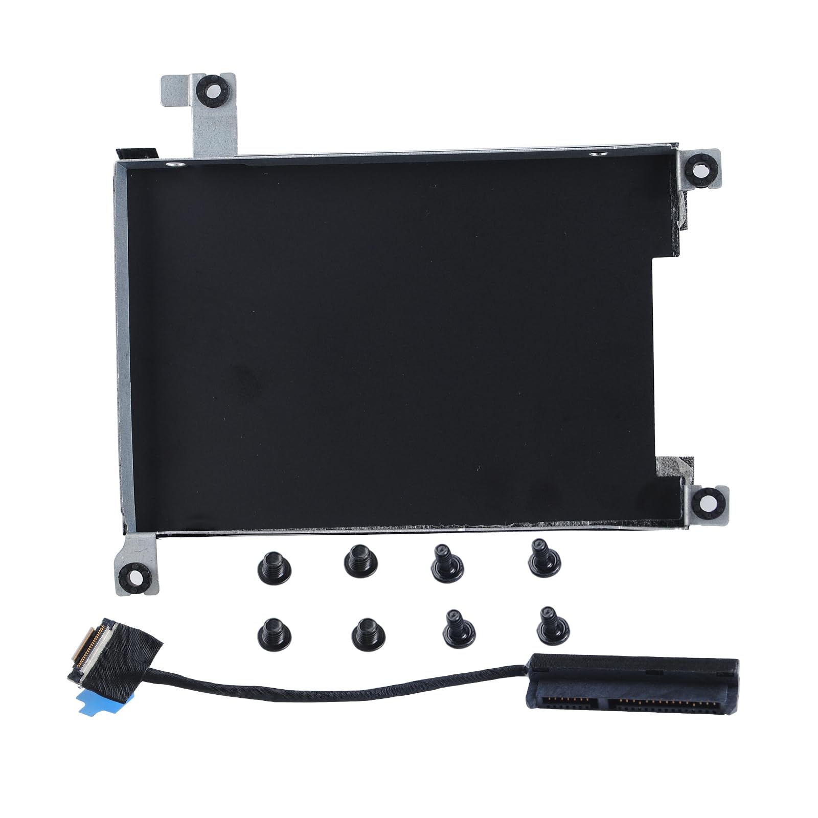 Kit Caddy per disco rigido SATA da 2,5" per Dell Latitude 15 5510 5511 5505 5502 5501 5500, Precision 15 3540 3541 3542 3550 3551, con cavo, staffa, viti